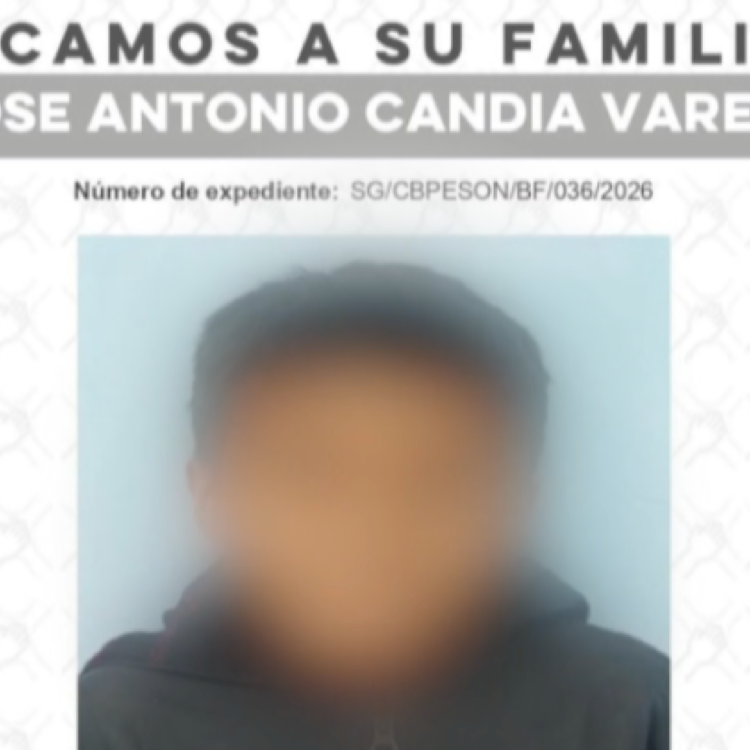 Emiten Ficha de Búsqueda para Localizar a Familiares de Menor Abandonado en Nogales, Sonora
